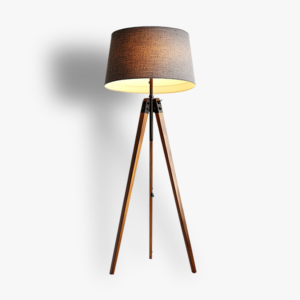 TripodLite Wooden Floor Lamp